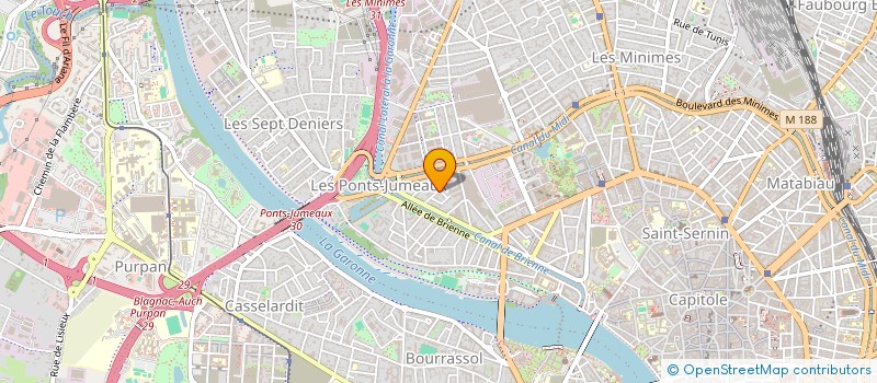localisation de l'entreprise GUITAR TECH à TOULOUSE