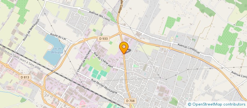 localisation de l'entreprise GUITARD IMMOBILIER  MARMANDE