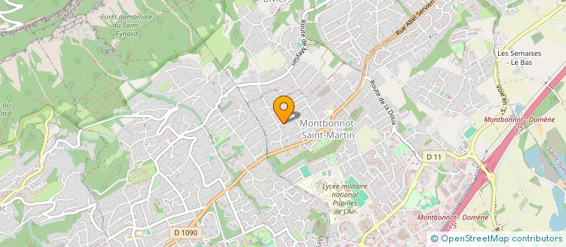 localisation de l'entreprise GUITARE  MONTBONNOT-SAINT-MARTIN