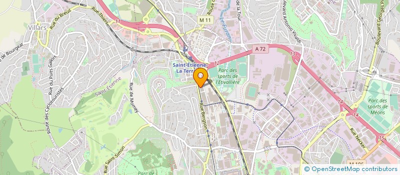 localisation de l'entreprise GUITARE AVENUE  VILLARS