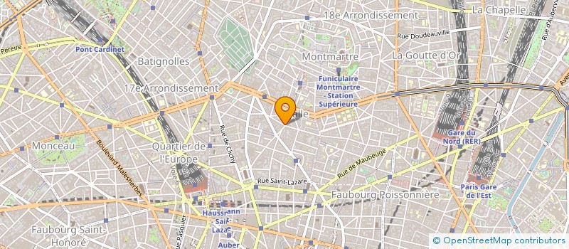 localisation de l'entreprise GUITARE COLLECTION à PARIS