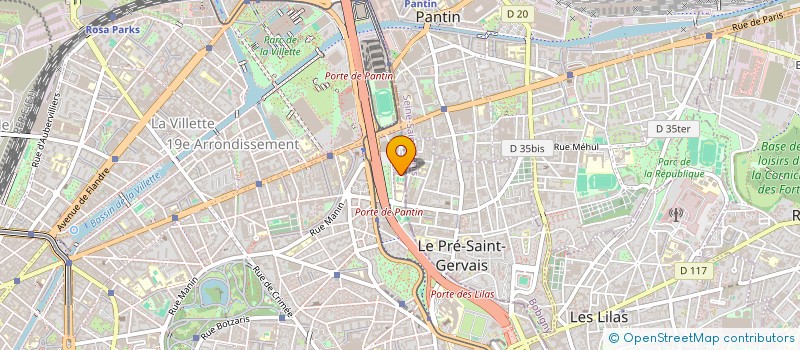 localisation de l'entreprise GUITARE EN FRANCE  PARIS