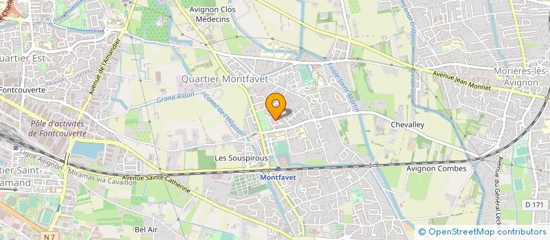 localisation de l'entreprise GUITARE ENSEIGNEMENT MUSICAL ANTIHEROIQU à AVIGNON