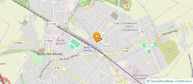 localisation de l'entreprise GUITARE EVOLUTION  GRENAY