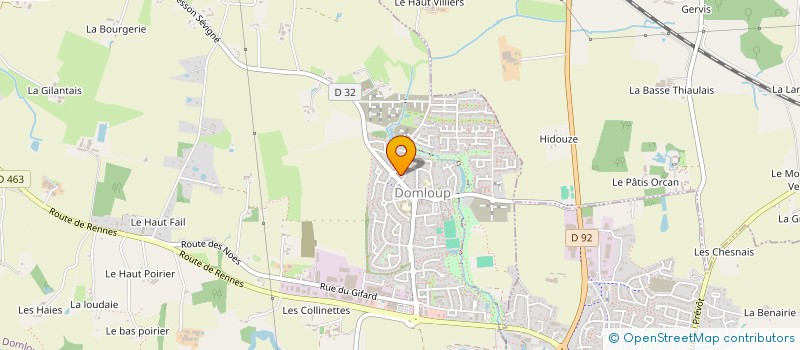 localisation de l'entreprise GUITARE FLAMENCO  DOMLOUP