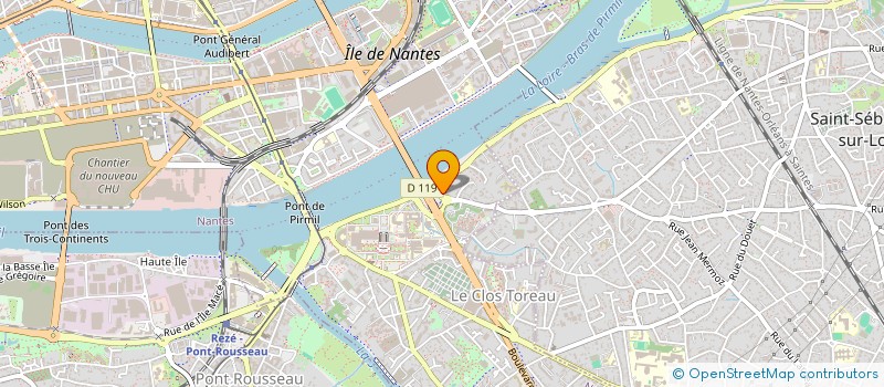 localisation de l'entreprise GUITARE MONDE à NANTES