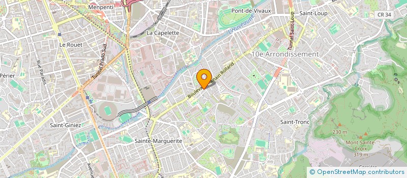 localisation de l'entreprise GUITARE PICKING ASSO  MARSEILLE