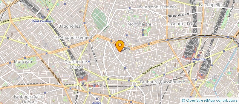 localisation de l'entreprise GUITARE STATION à PARIS