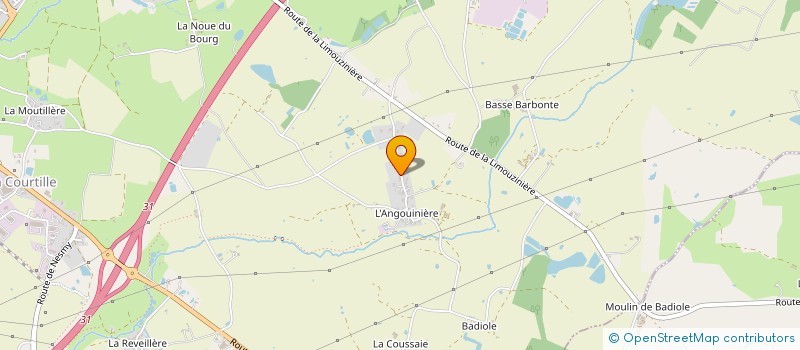 localisation de l'entreprise GUITETPRIOUZEAU  LA ROCHE-SUR-YON