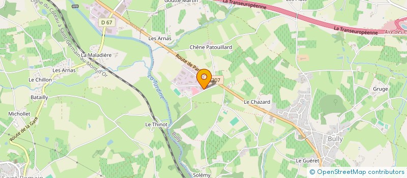 localisation de l'entreprise GUITHY  BULLY