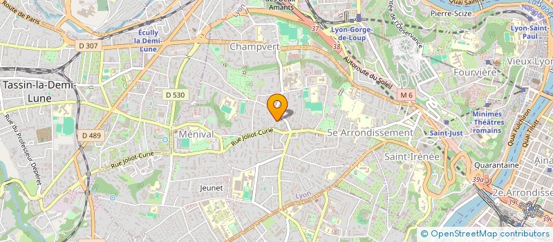 localisation de l'entreprise GUITOM  LYON