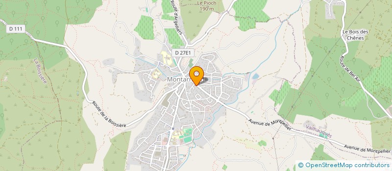 localisation de l'entreprise GUITOU à PIGNAN