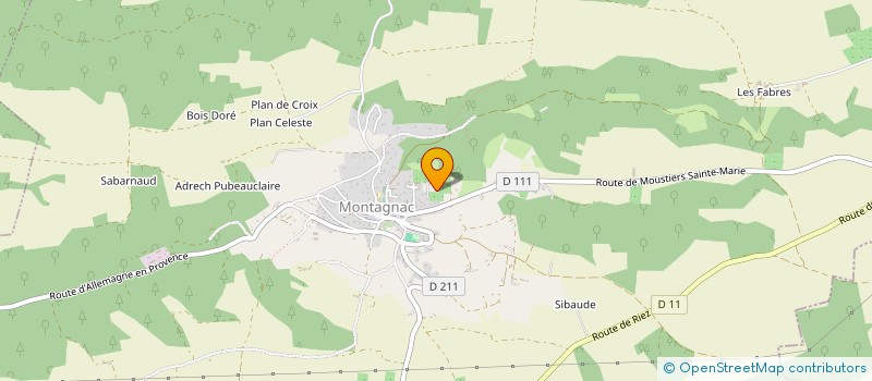 localisation de l'entreprise GUITTET-BOUCAU  MONTAGNAC-MONTPEZAT