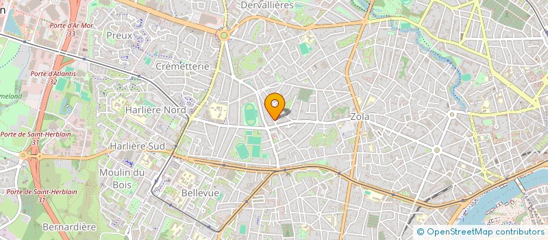 localisation de l'entreprise GUITTON N ET GUILLOU M  NANTES