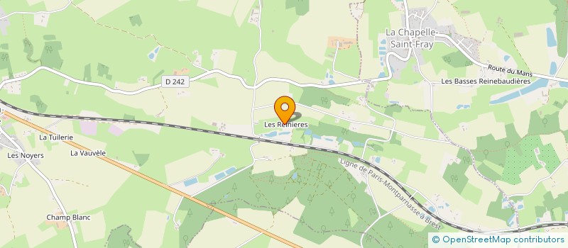 localisation de l'entreprise GUITTON RENOV'  DOMFRONT-EN-CHAMPAGNE