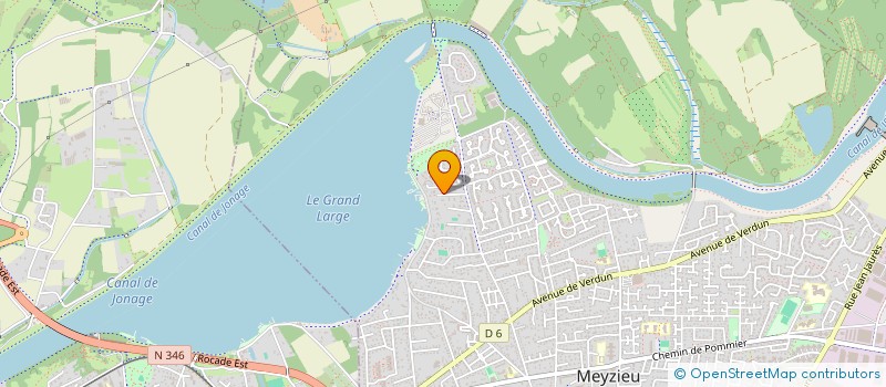 localisation de l'entreprise GUIVAN  MEYZIEU