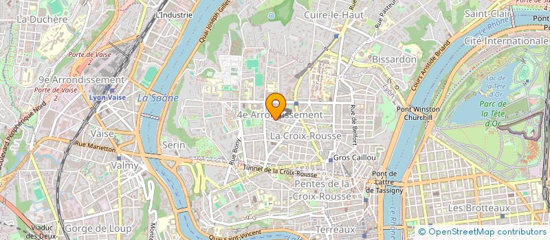 localisation de l'entreprise GUIVIC  LYON