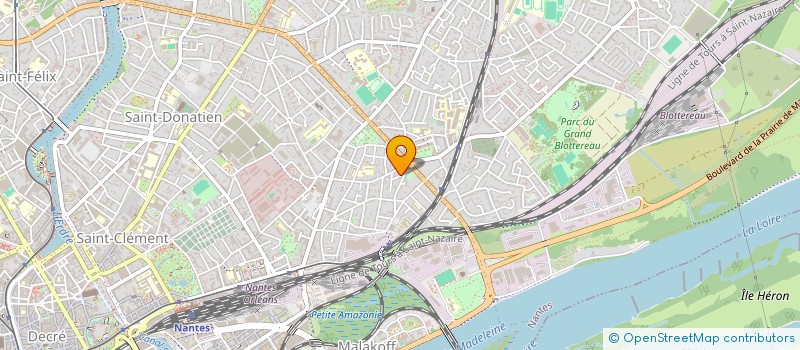 localisation de l'entreprise GUIVIER à NANTES