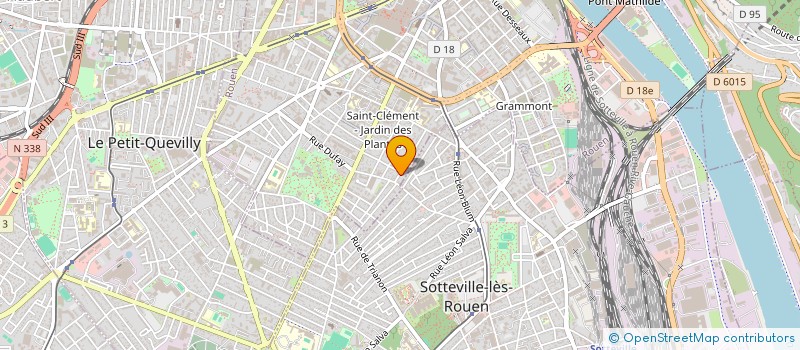 localisation de l'entreprise GUIVOI  ROUEN