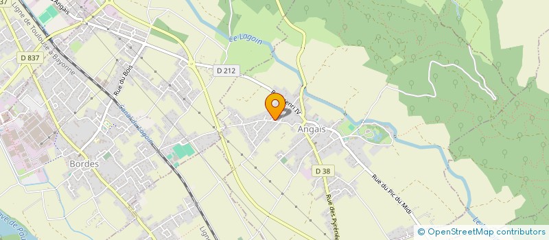 localisation de l'entreprise GUIZ'IMMO  ANGAIS