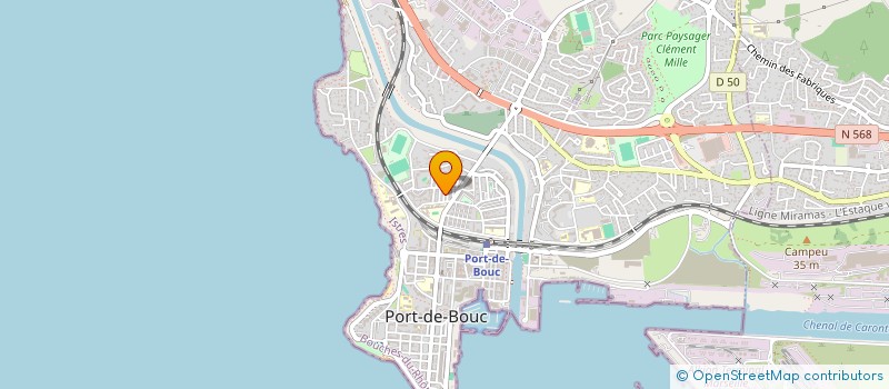 localisation de l'entreprise GUIZARD ET PESSUS à PORT-DE-BOUC