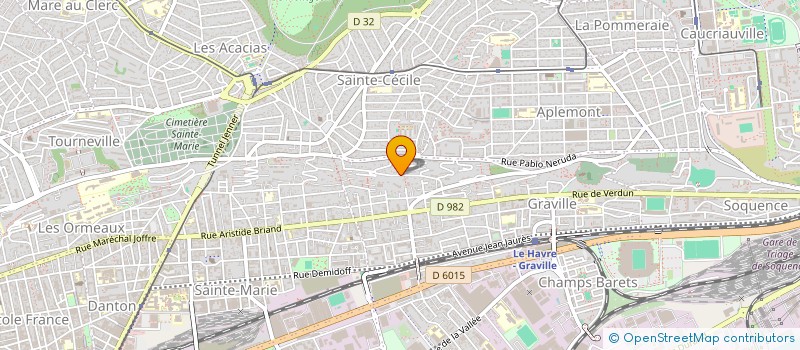 localisation de l'entreprise GUIZMO à LE HAVRE