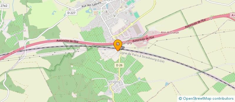localisation de l'entreprise GUIZMO YODA  VRIGNY