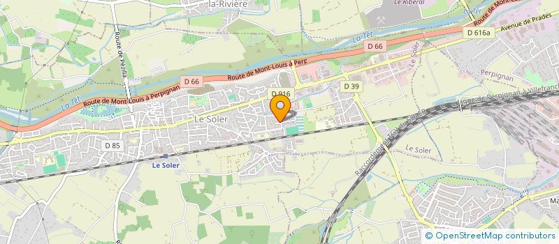 localisation de l'entreprise GUIZMY  LE SOLER