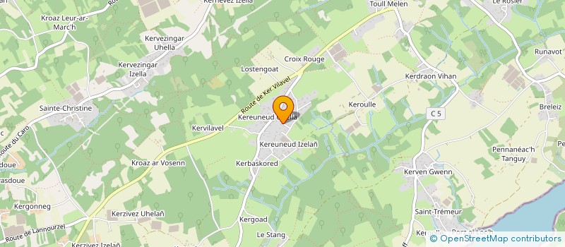 localisation de l'entreprise GUIZOT 17  PLOUGASTEL-DAOULAS