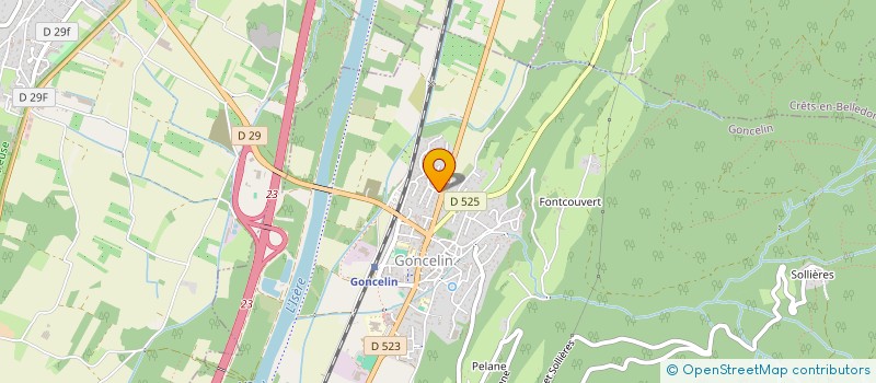 localisation de l'entreprise GUJADHUR  GONCELIN