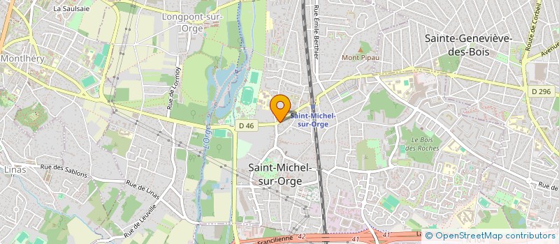 localisation de l'entreprise GUL à SAINT-MICHEL-SUR-ORGE
