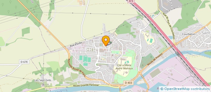 localisation de l'entreprise GUL à MONTEREAU-FAULT-YONNE