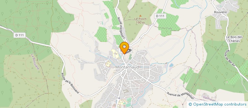 localisation de l'entreprise GUL  MONTARNAUD