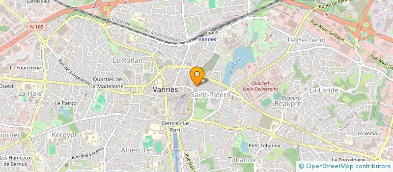 localisation de l'entreprise GUL à VANNES