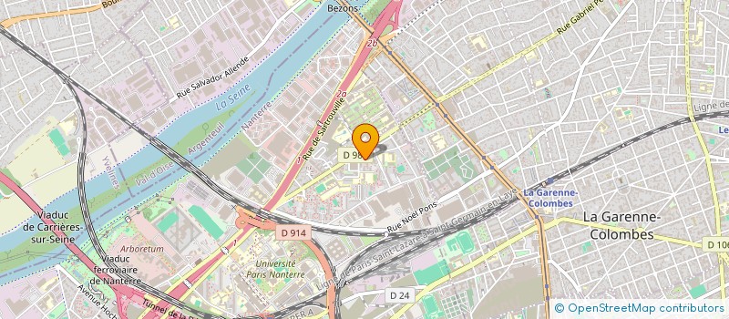 localisation de l'entreprise GUL CONSULTING  NANTERRE