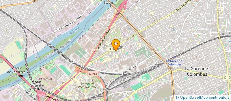 localisation de l'entreprise GUL HORIZONS  NANTERRE