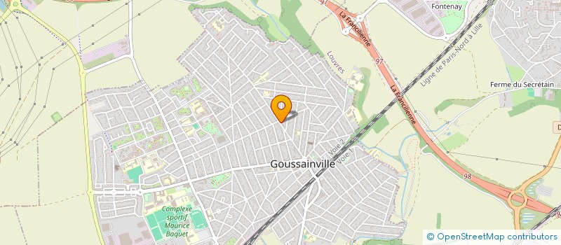 localisation de l'entreprise GUL MODE à GOUSSAINVILLE