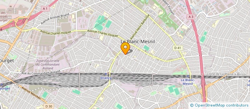 localisation de l'entreprise GULDUR RETOUCHERIE à LE BLANC-MESNIL