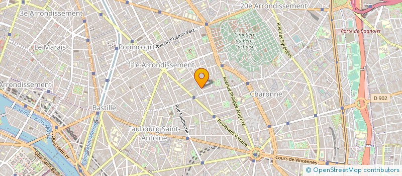 localisation de l'entreprise GULEC à PARIS