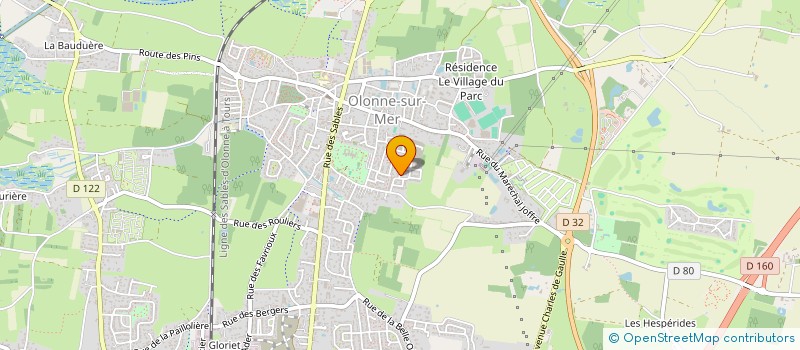 localisation de l'entreprise GULELEO HOLDING à LES SABLES-D'OLONNE