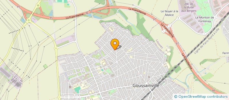 localisation de l'entreprise GULER à GOUSSAINVILLE