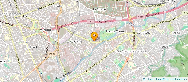 localisation de l'entreprise GULESSIAN FRERES FIFI TURIN à MARSEILLE
