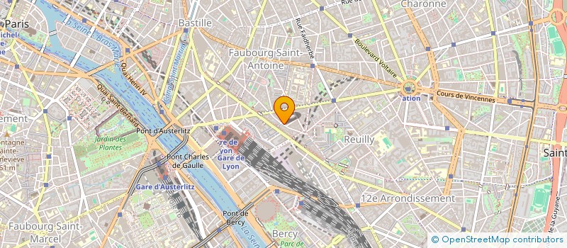 localisation de l'entreprise GULF IMMO  PARIS