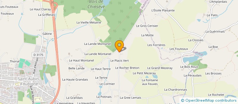 localisation de l'entreprise GULF STREAM HOLDING  SAINT-AUBIN-D'AUBIGNE