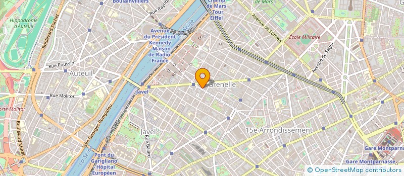 localisation de l'entreprise GULFSTREAM à PARIS