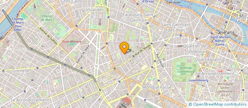 localisation de l'entreprise GULFSTREAM ENVIRONNEMENT  PARIS