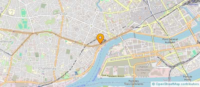 localisation de l'entreprise GULFSTREAM ID  NANTES