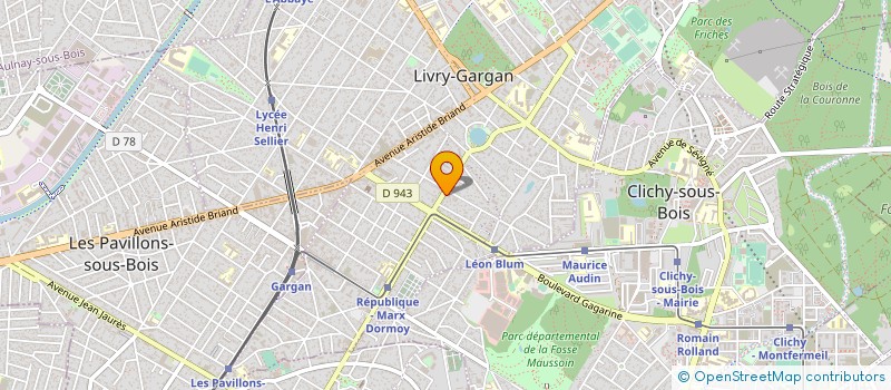 localisation de l'entreprise GULGER à LIVRY-GARGAN