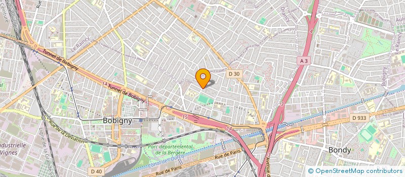 localisation de l'entreprise GULHAN  BOBIGNY