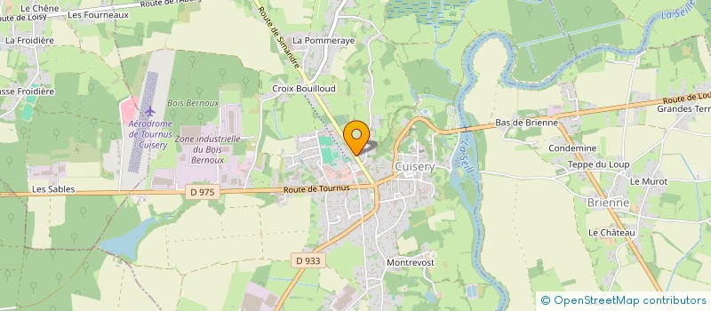 localisation de l'entreprise GULIP SP  CUISERY